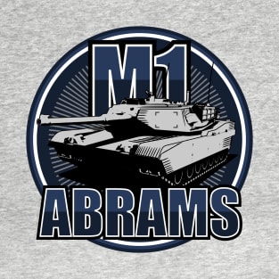 M1 Abrams (Front & Back logo) T-Shirt